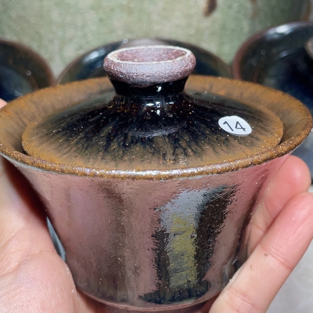 茶盏龙窑柴烧建盏14