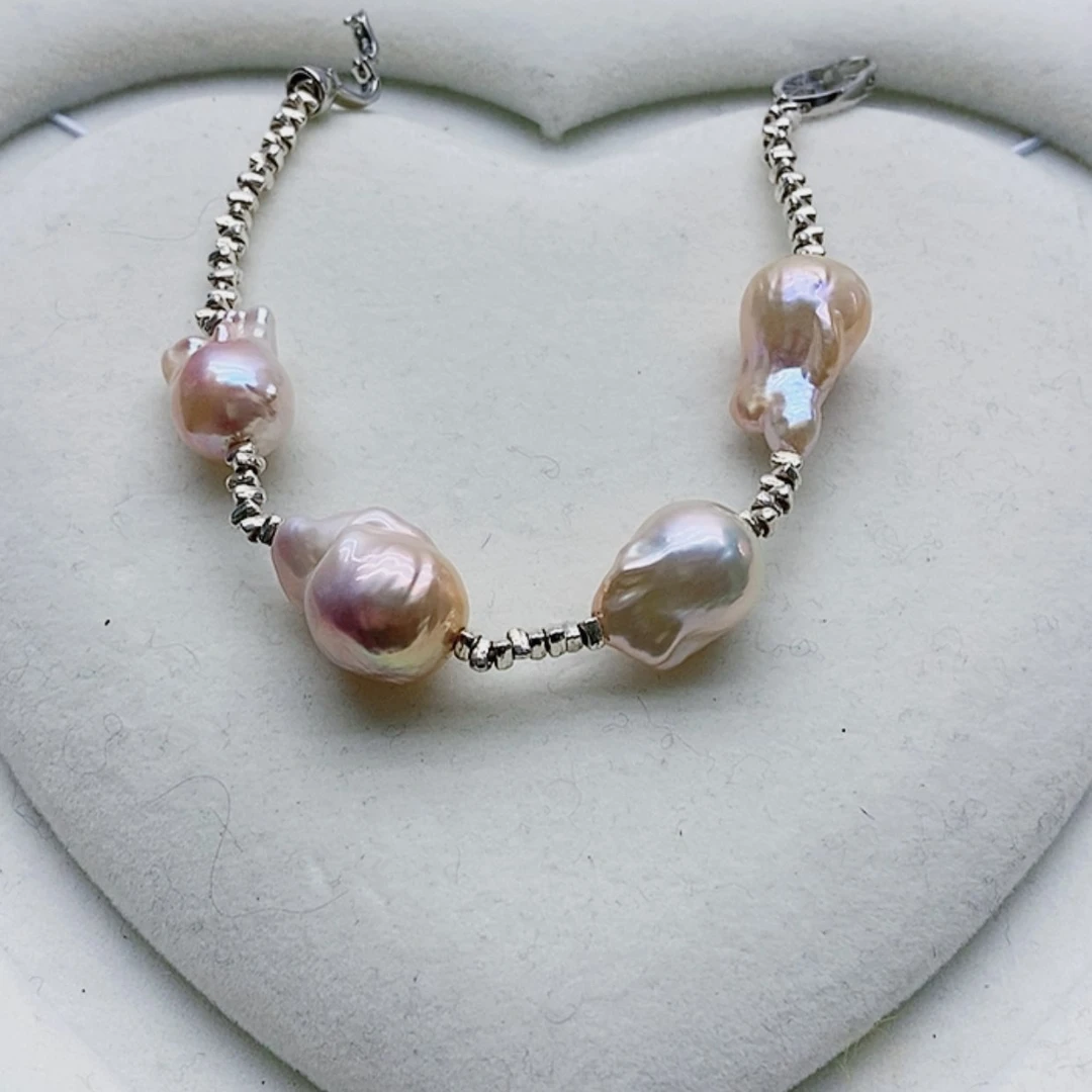 【闪购商品】淡水珍珠耳饰银S925镶嵌