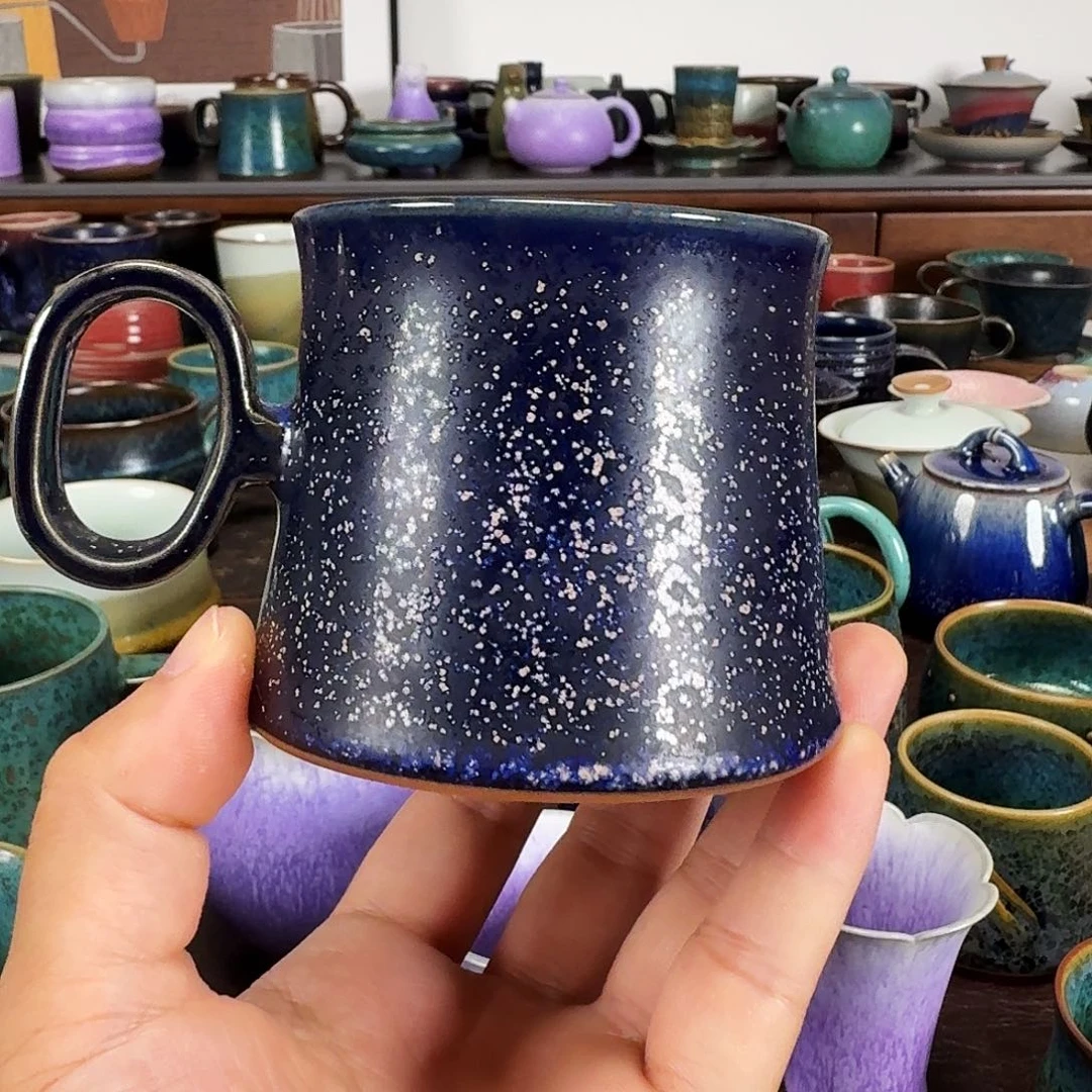 星空釉马克杯咖啡杯任晓飞老师