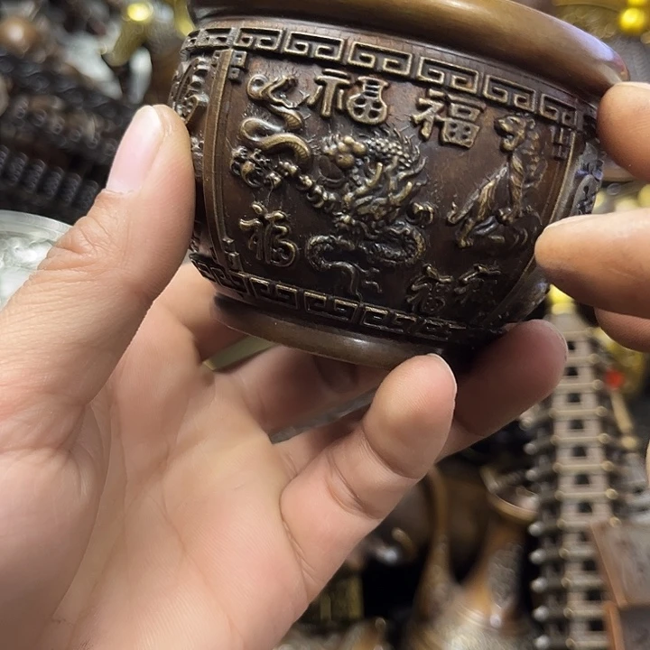 铜器摆件，铜掌柜铜铜