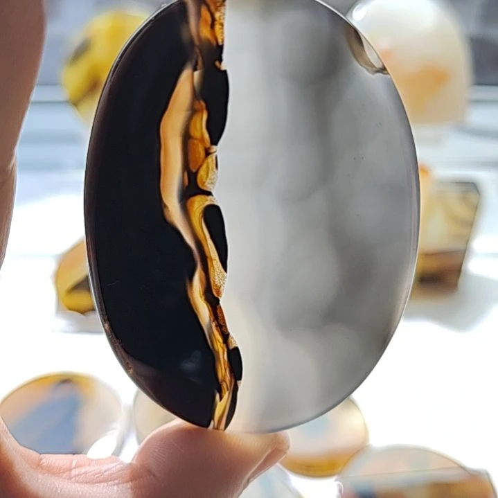 玛瑙/玉髓未镶嵌吊坠(不含链)54号