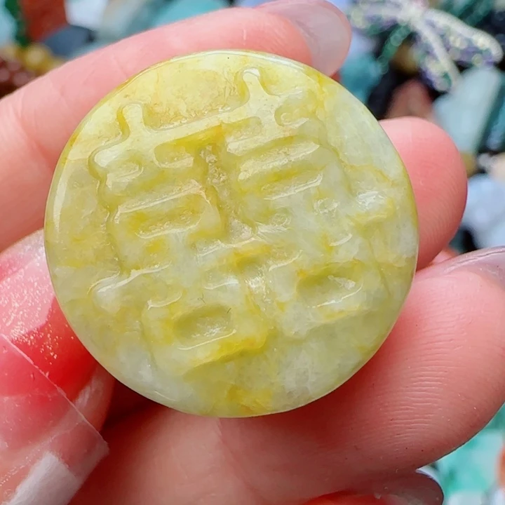 翡翠颈饰未镶嵌天然A货81