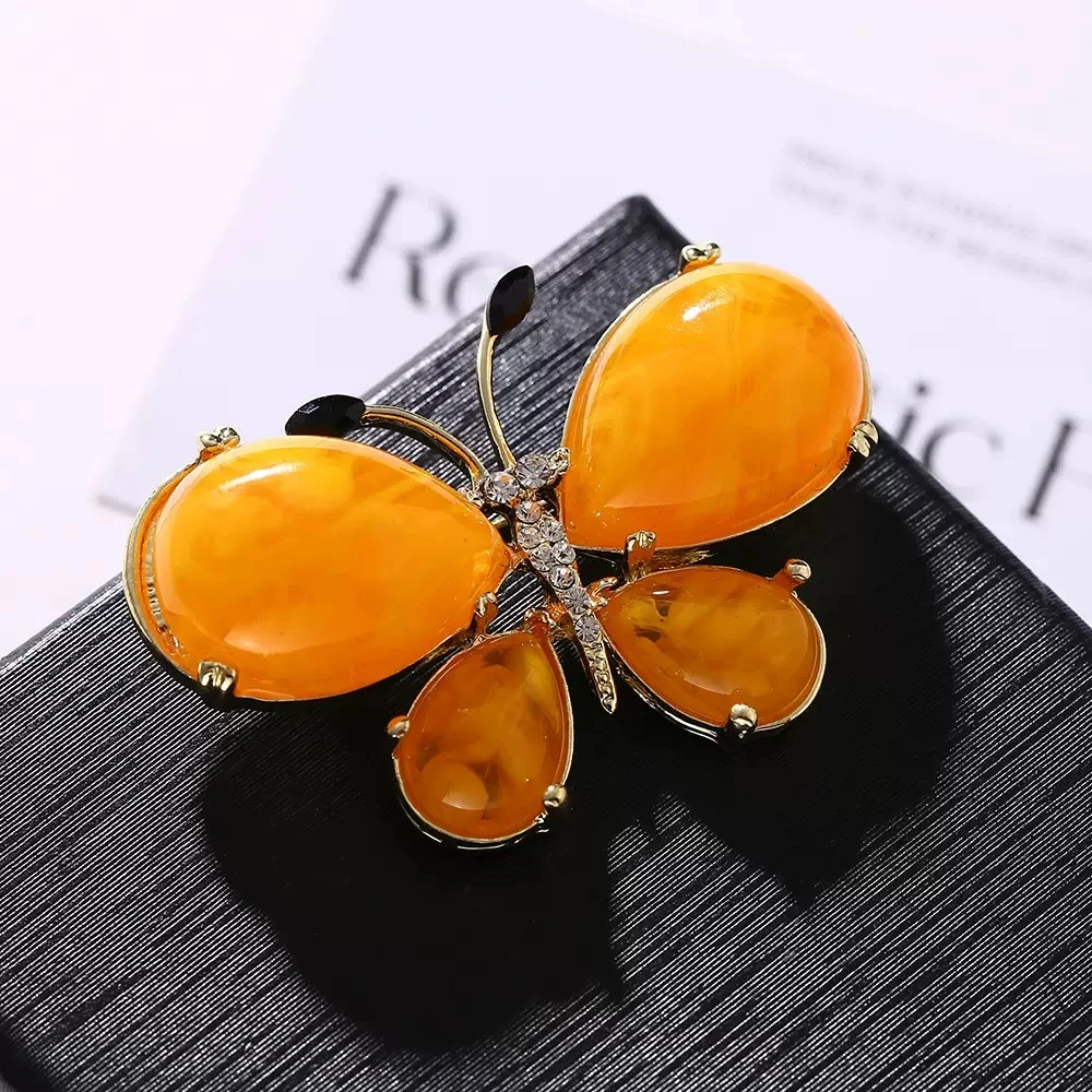 铜合金胸针 轻奢复古气质优雅中古-135