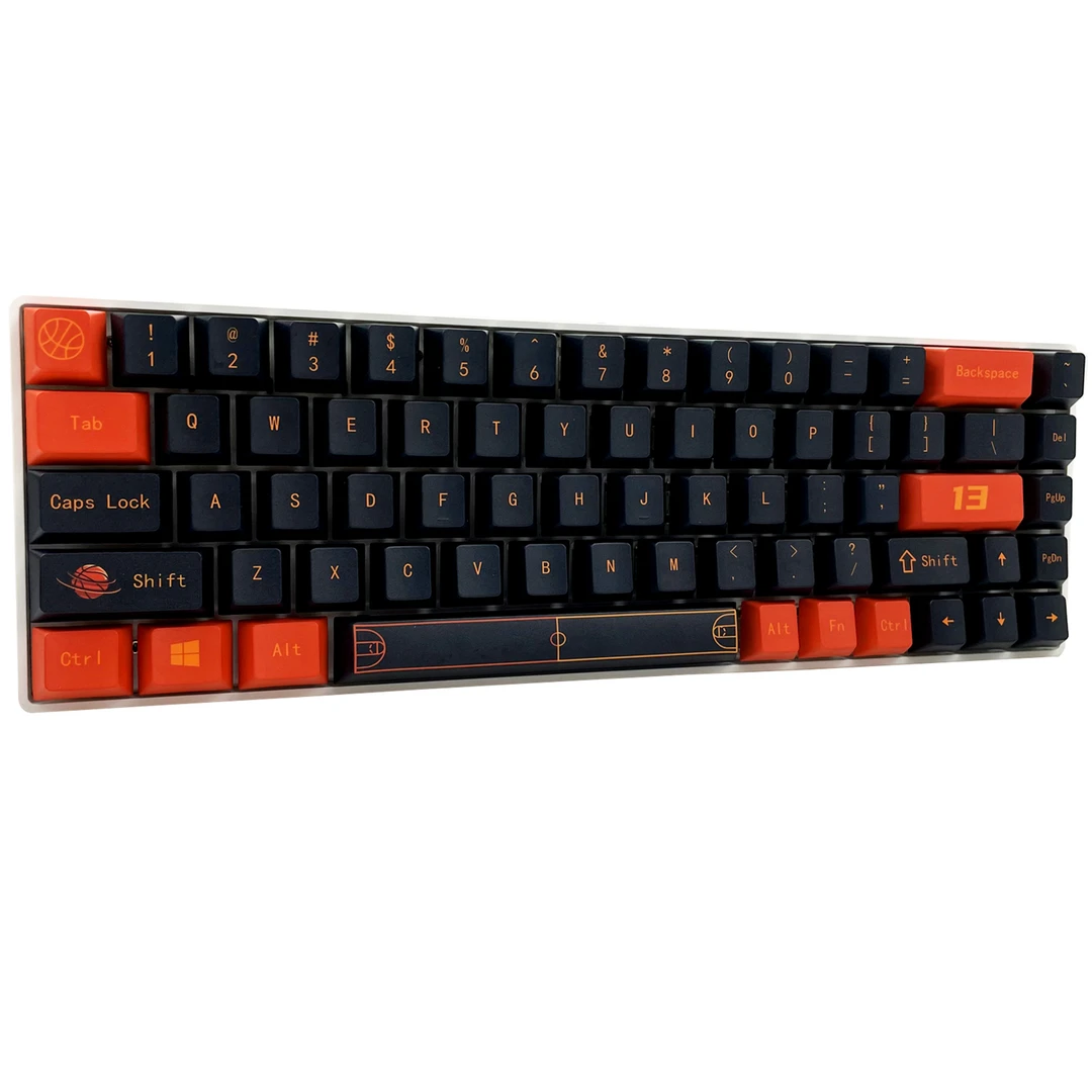 kutethy太阳主题原厂高度五面热升华键帽机械键盘客制化大全套