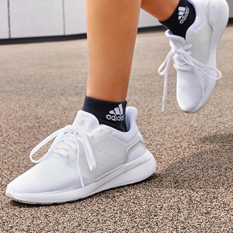 阿迪达斯 （adidas）女鞋运动鞋EQ19 RUN低帮百搭跑步鞋 H68092