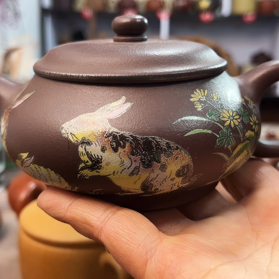 紫砂茶壶全手工制作