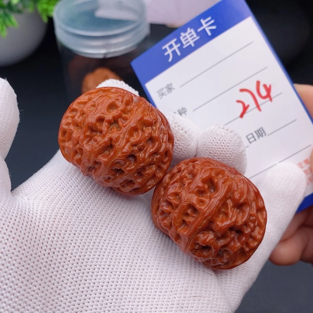 文玩核桃把件38苹果元274