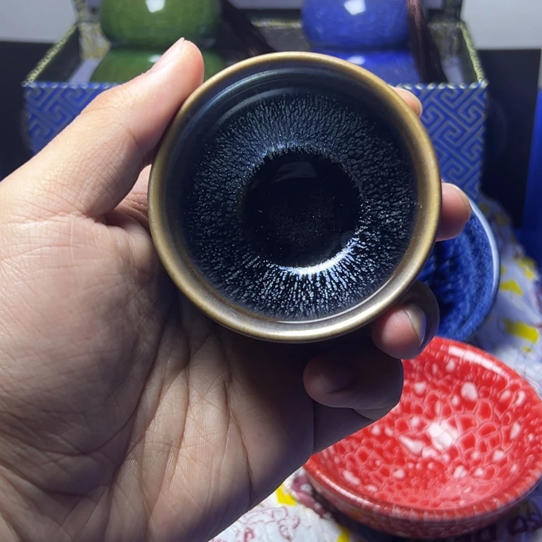 茶盏建阳建盏喝茶主人杯