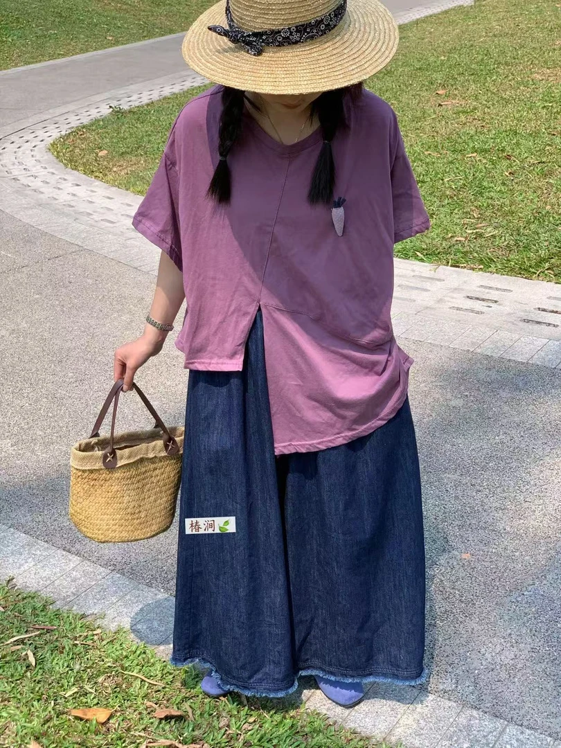 椿涧（99392）时尚气质不规则上衣 kc