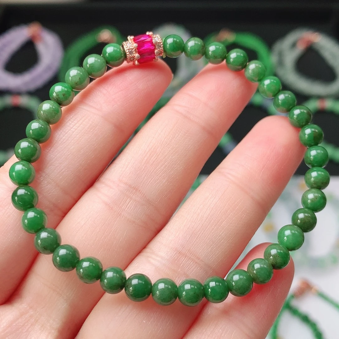 翡翠未镶嵌手链翡翠