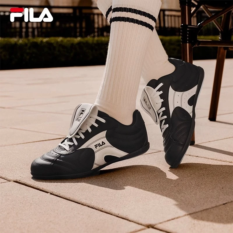 斐乐官方男鞋女鞋薄底老爹鞋运动鞋2025春水舞鞋休闲鞋德训鞋