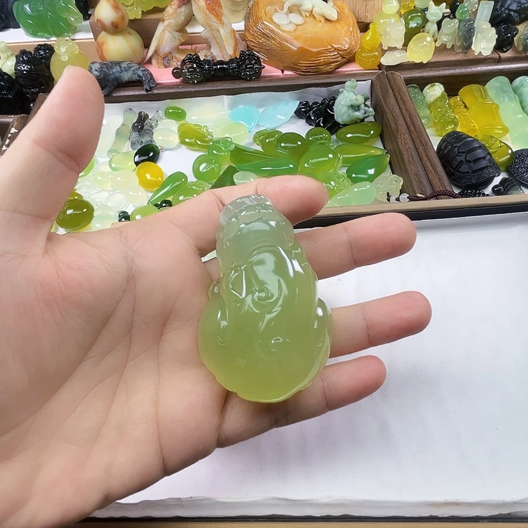 温***暗岫玉未镶嵌吊坠(不含链)