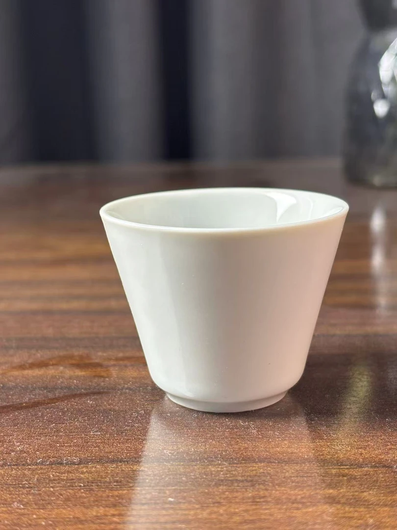 高温瓷素胎品茗杯容量50ml