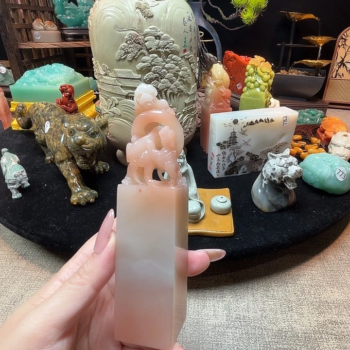 印石昌化石寿山石印章8