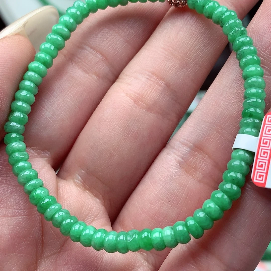 翡翠未镶嵌毛衣链翡翠