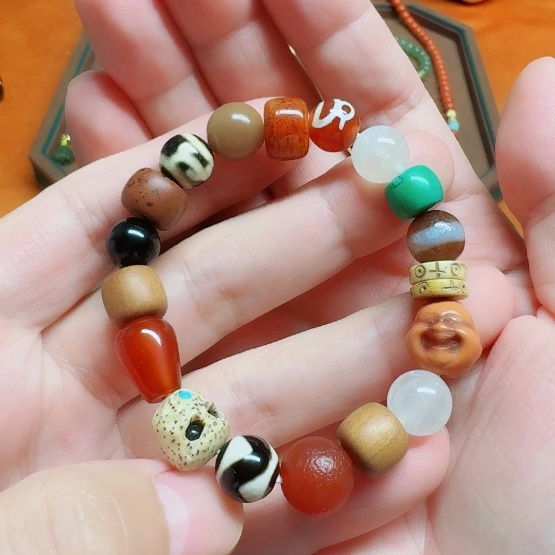 玛瑙/玉髓未镶嵌手链