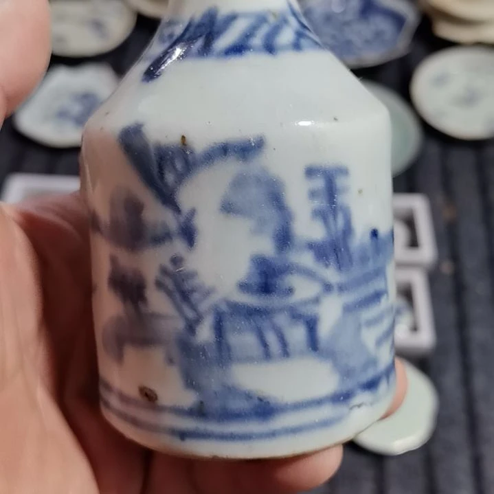 瓷片青花瓷片段位高中