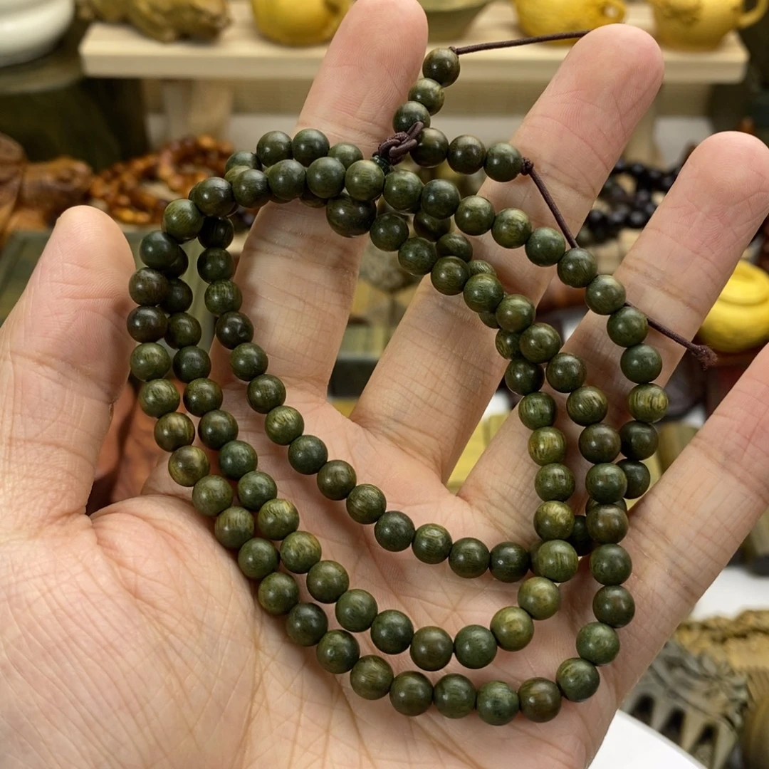 木绿檀木0.6多圈手串
