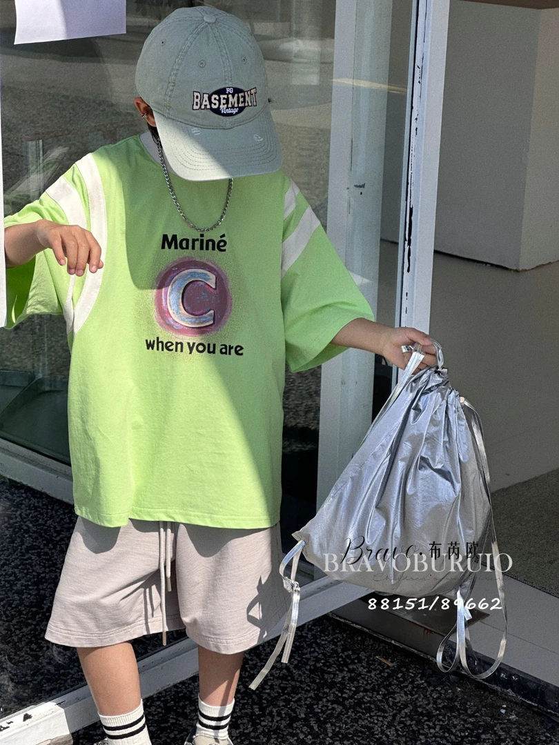 88151夏款男童短袖T恤