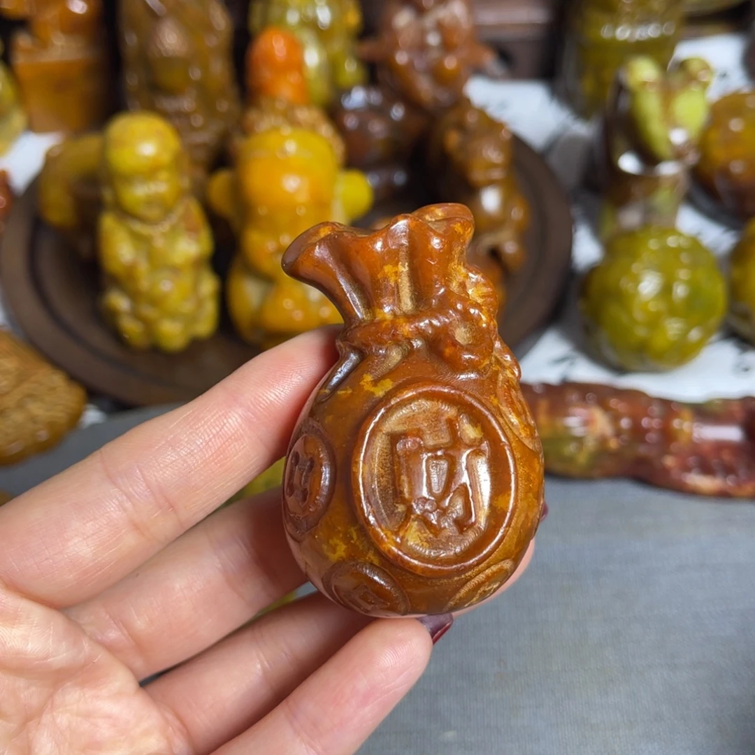 蛇纹石玉合金颈饰