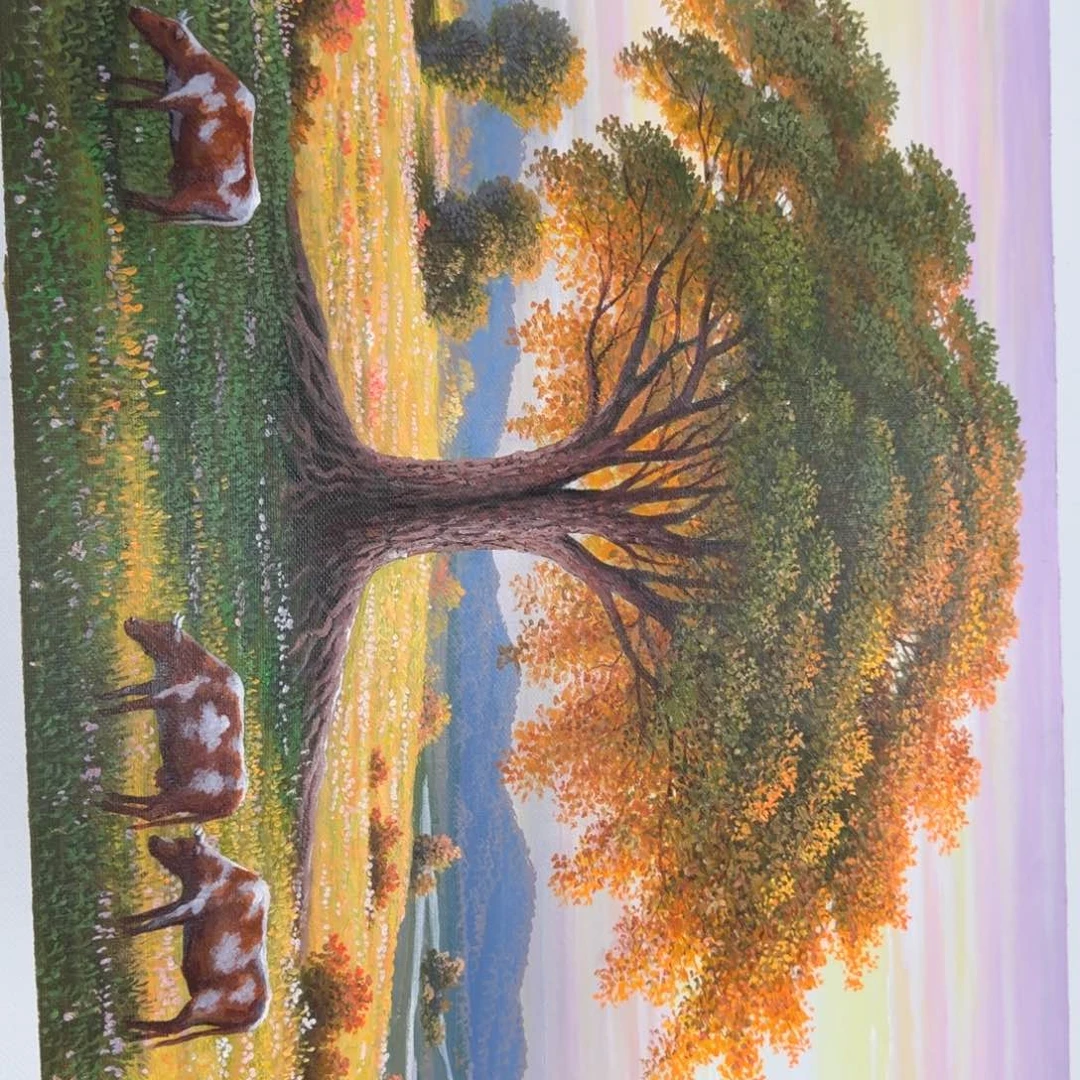 油画你是谁了你是谁的