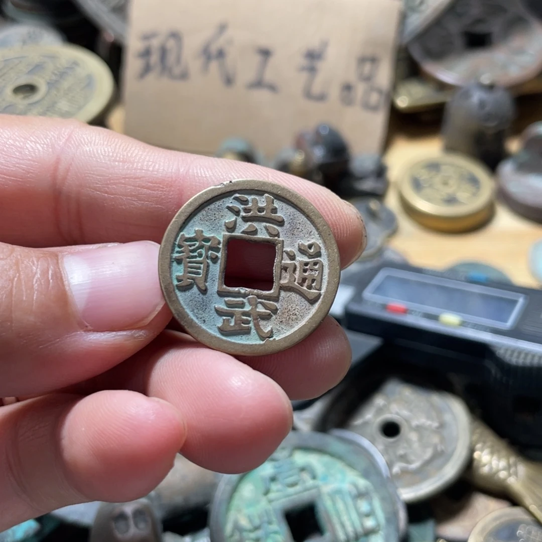 铜现代工艺品学习币