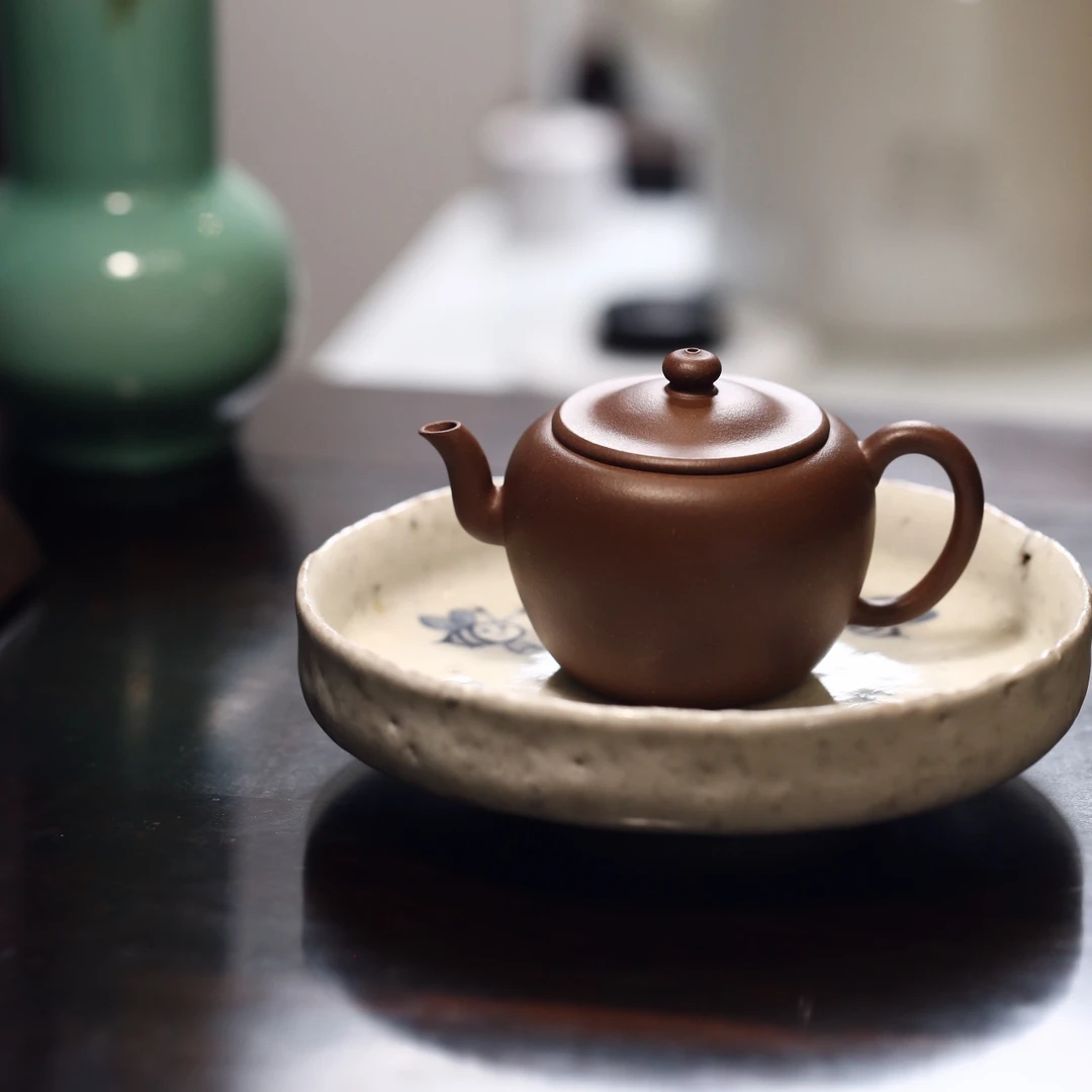 陈尊 而立贰式 原矿紫泥135cc古法纯手工紫砂壶 95后高手