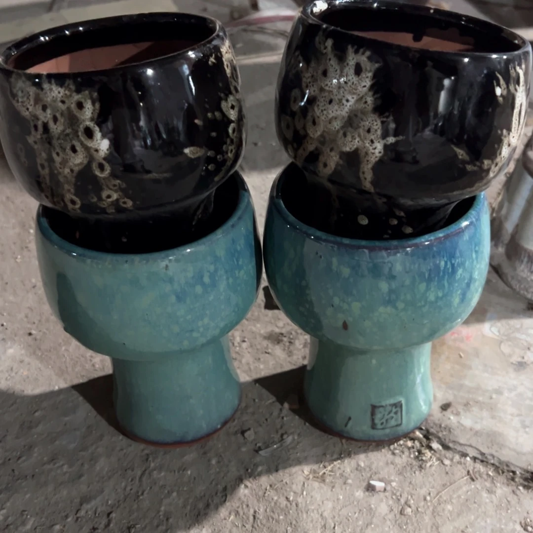 红陶瑕疵11-16四个