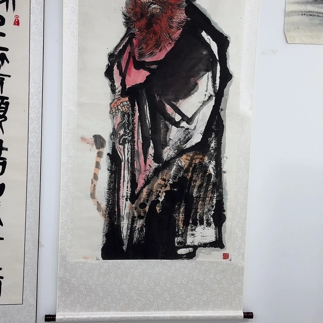 国画孤品国画钟馗