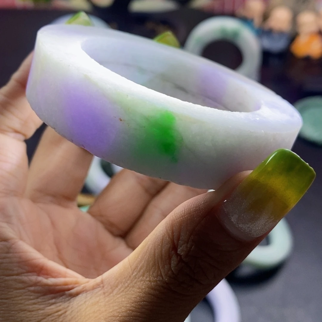定制翡翠翡翠手镯未镶嵌