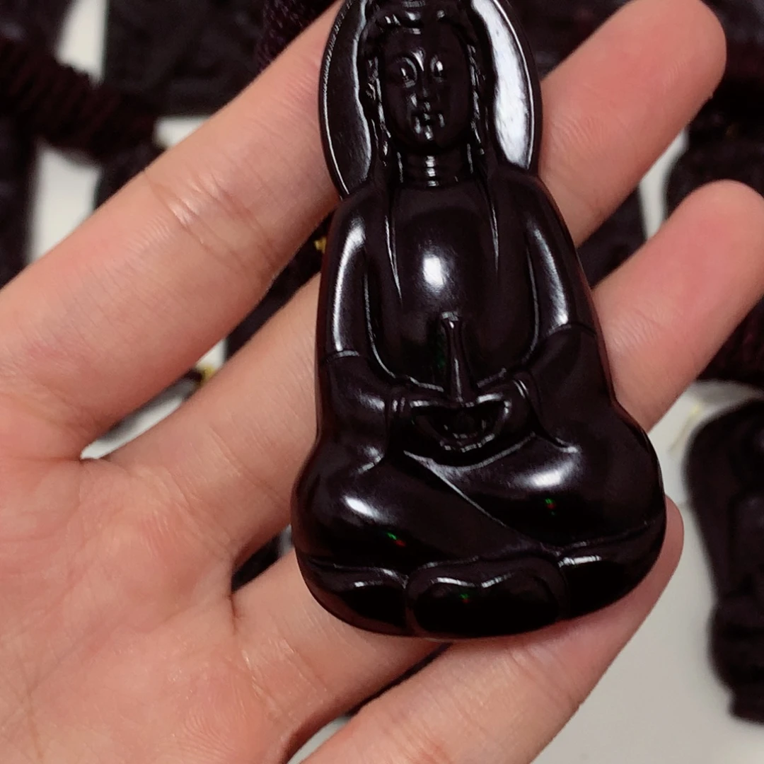 天然a货钢琴黑挂件