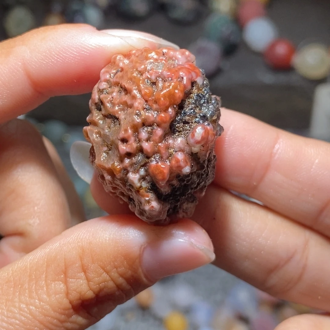 未镶嵌玛瑙/玉髓珠宝半成品