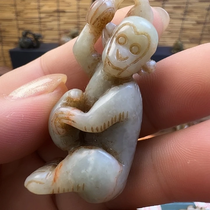 未镶嵌和田玉（糖玉）挂件