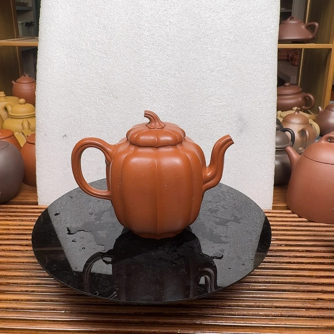 紫砂茶壶半手工制作