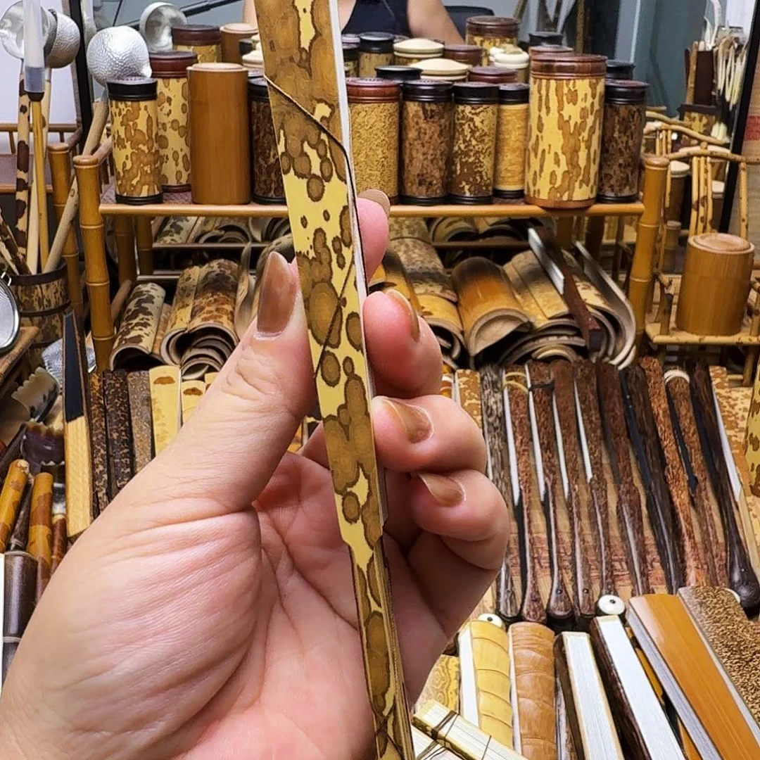 用***0老梅妃竹双合青折扇大哥拍下