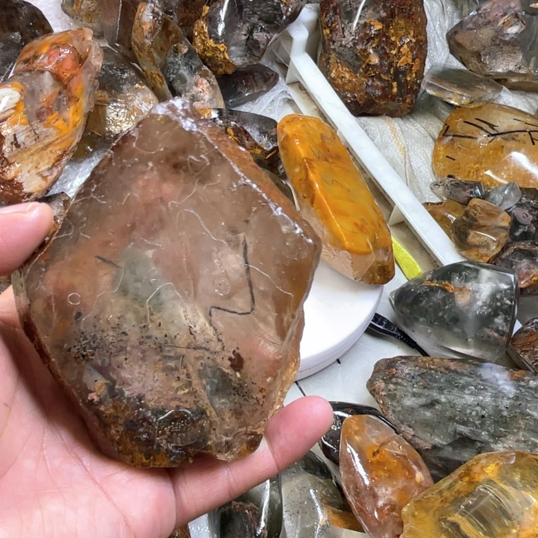 賀***州珠宝半成品水晶未镶嵌