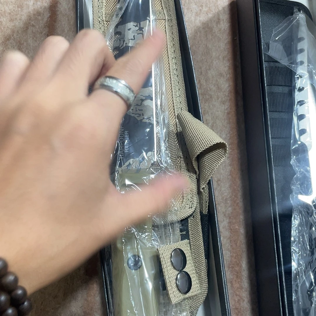 金属极端武力捕鲸叉虎纹尼龙套111