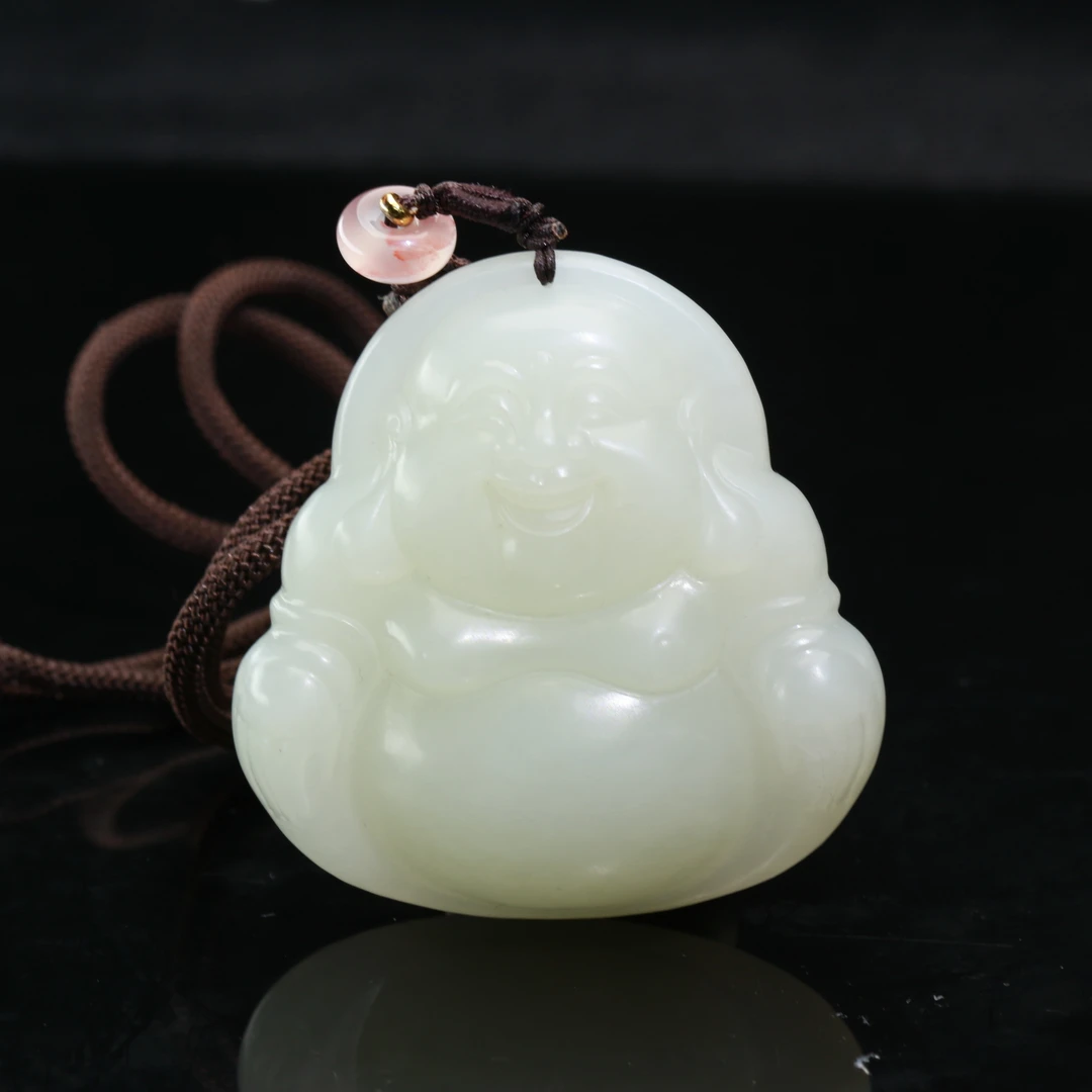 16和田玉佛公/700013上海嘉禾拍卖