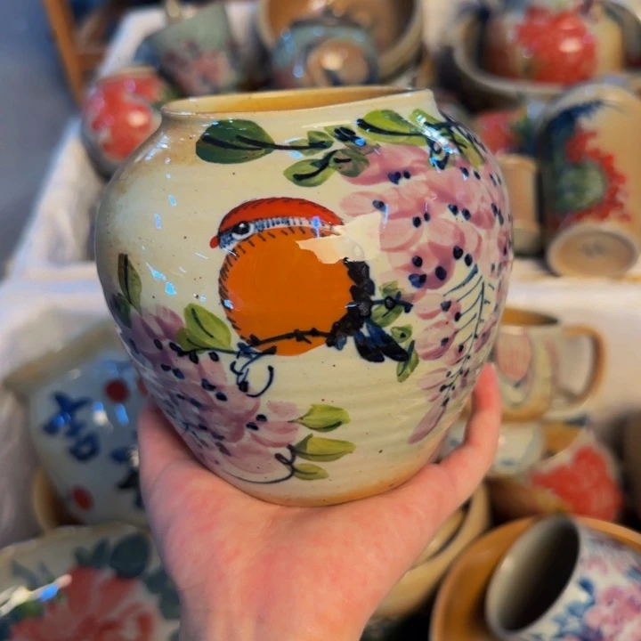 瓷片景德镇陶瓷手工手绘