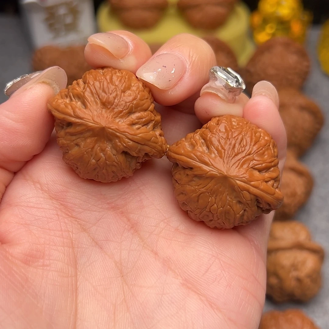 把件文玩核桃毕业精品精配铁锤妹妹33.5全品