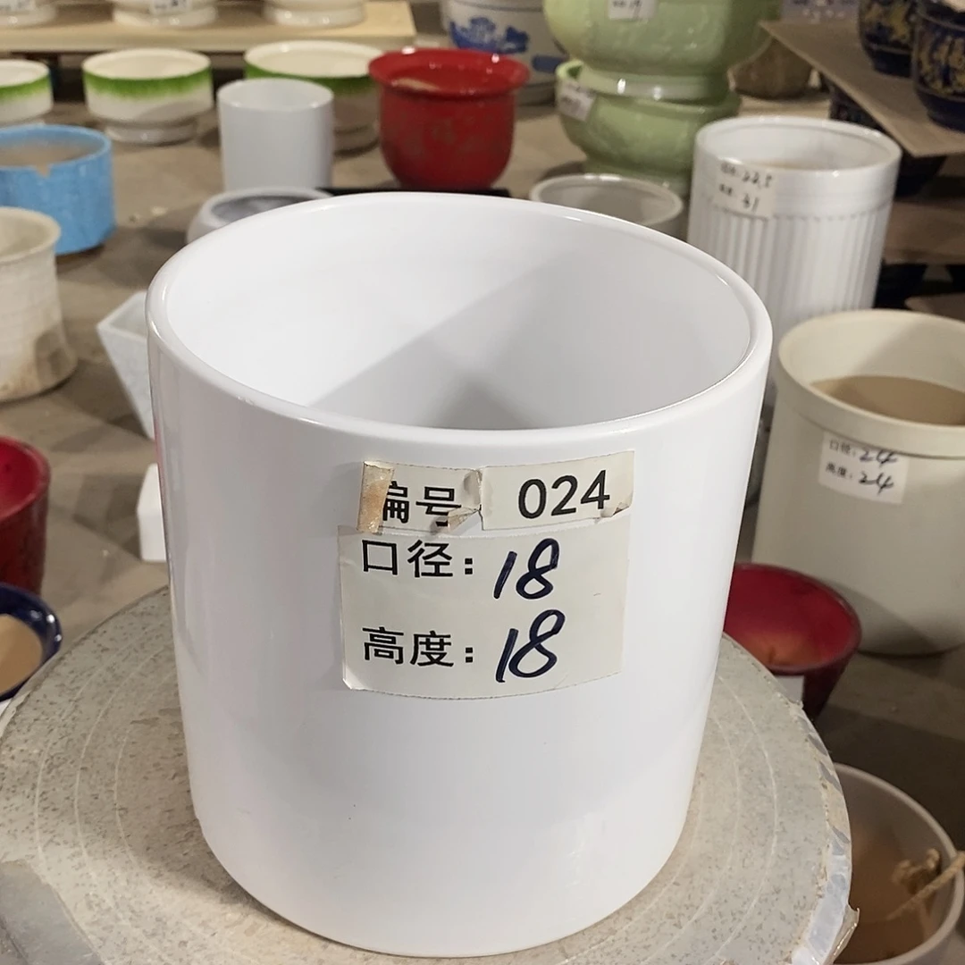 【闪购商品】陶瓷微瑕花盆-024-1个