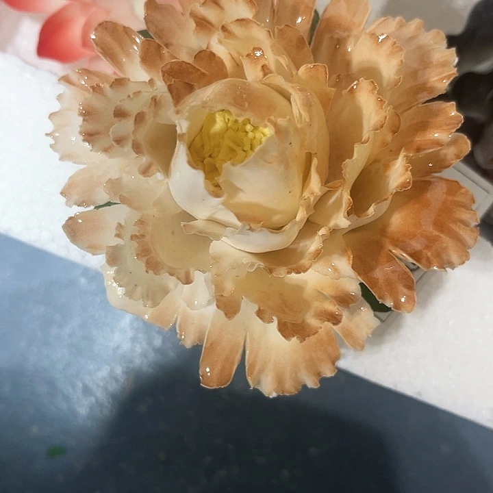 陶瓷花花摆件，花束