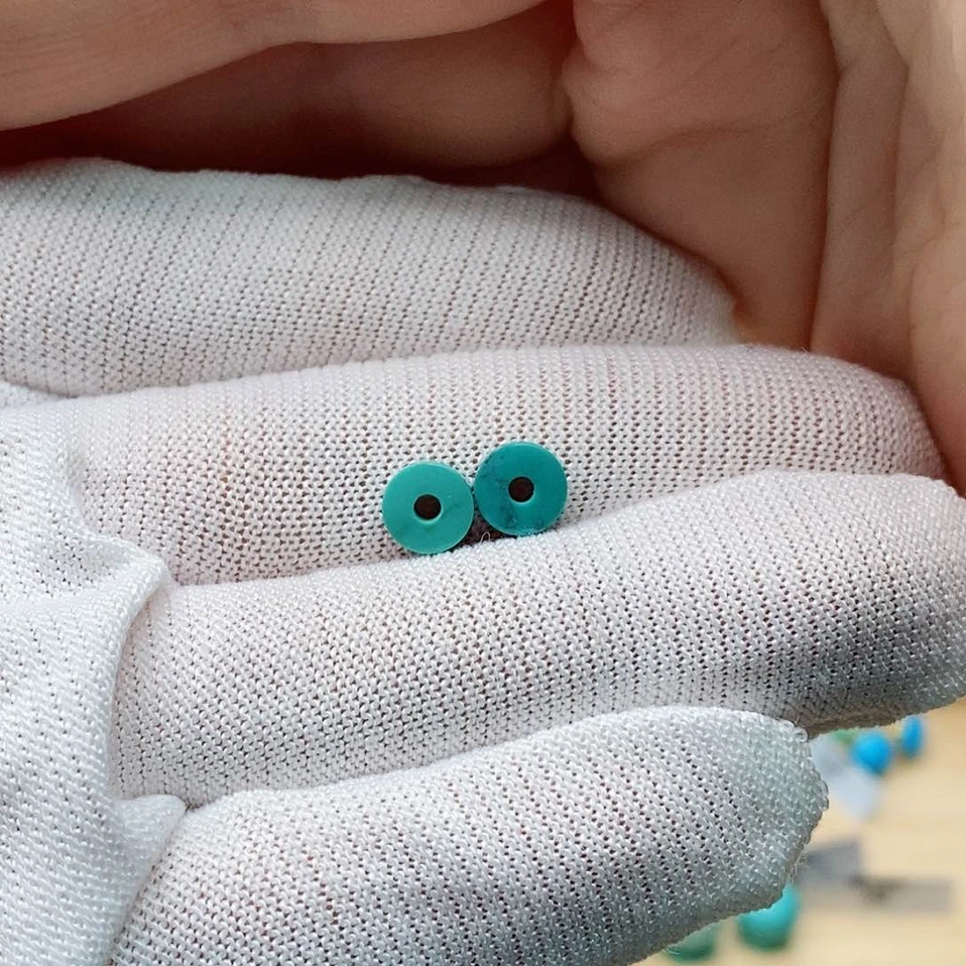 未镶嵌绿松石珠宝奇石缺****仰