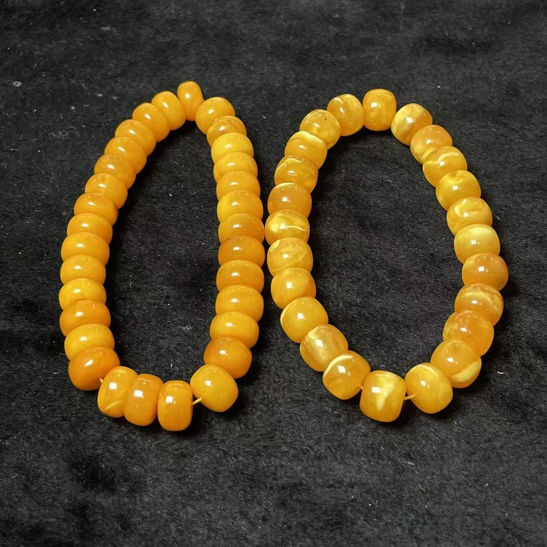 【菲菲】蜜蜡手串多样性发其一@k