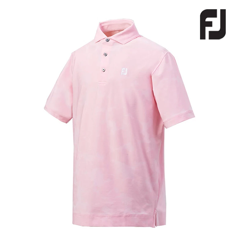 FJ新款男士休闲防晒抗菌弹力印花短袖81781/81783/81784