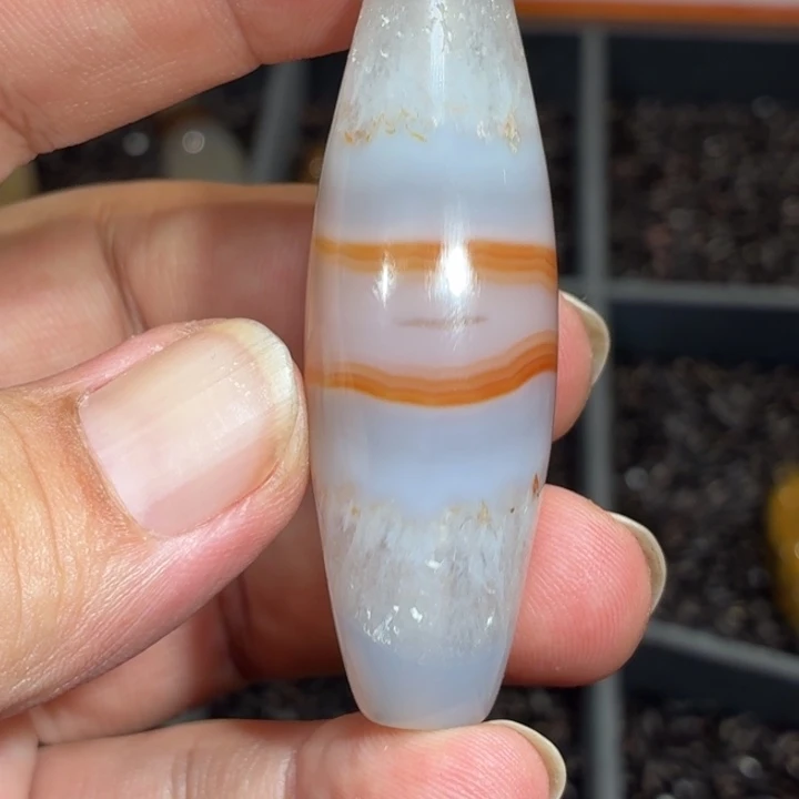 玛瑙/玉髓散珠_HEIMORI 天然天珠