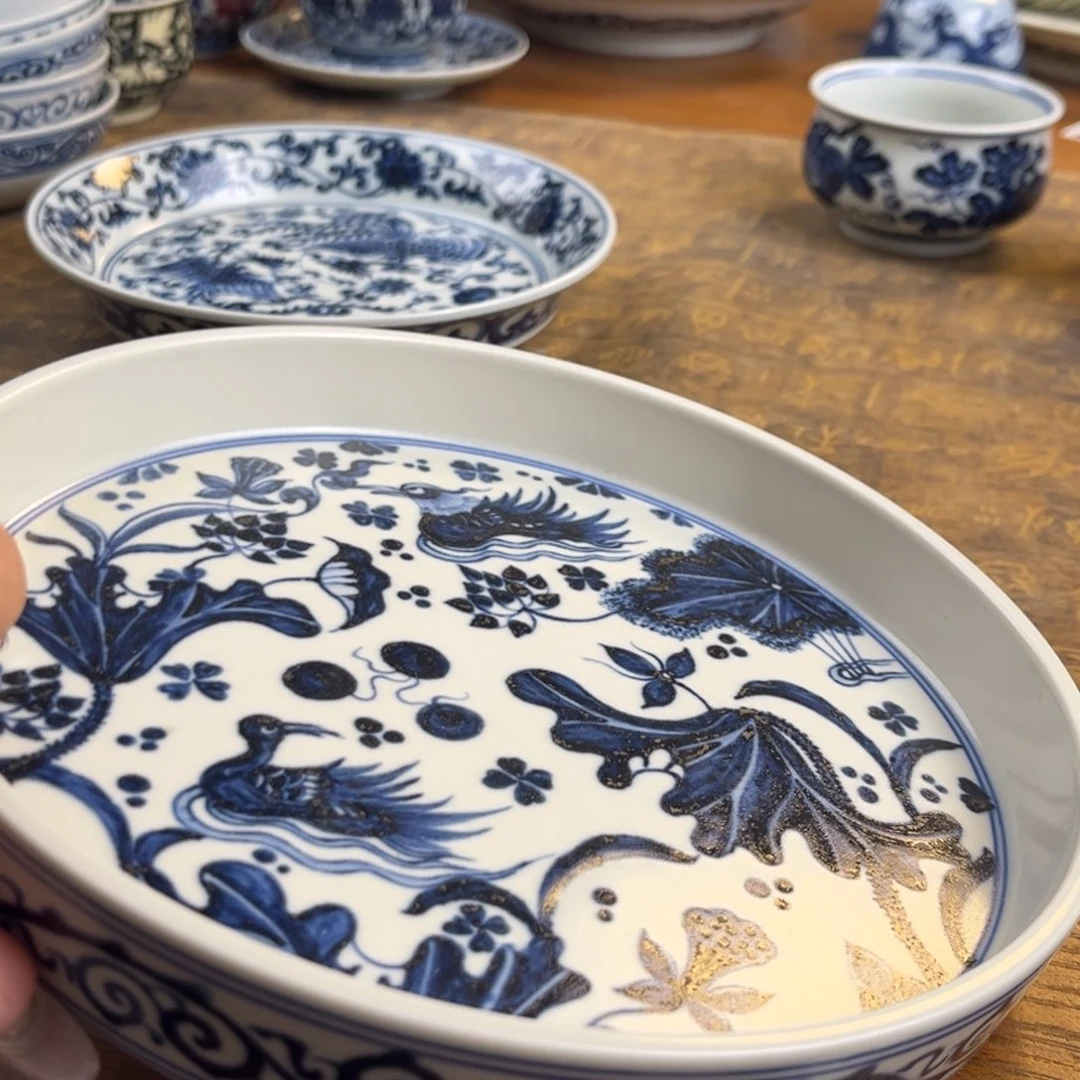 M***果微瑕鸳鸯壶承壶承