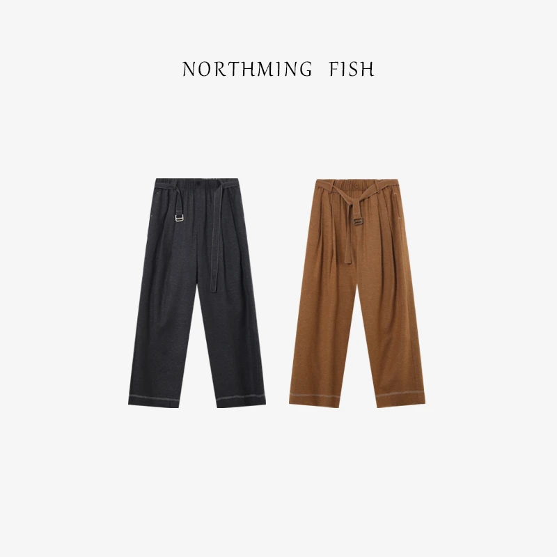 NORTHMING FISH「佛罗伦萨」帅是一种感觉 休闲随性长裤