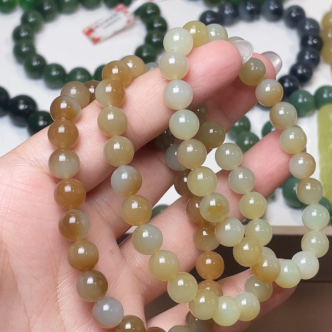 未镶嵌手链和田玉多样性拍一发一 8