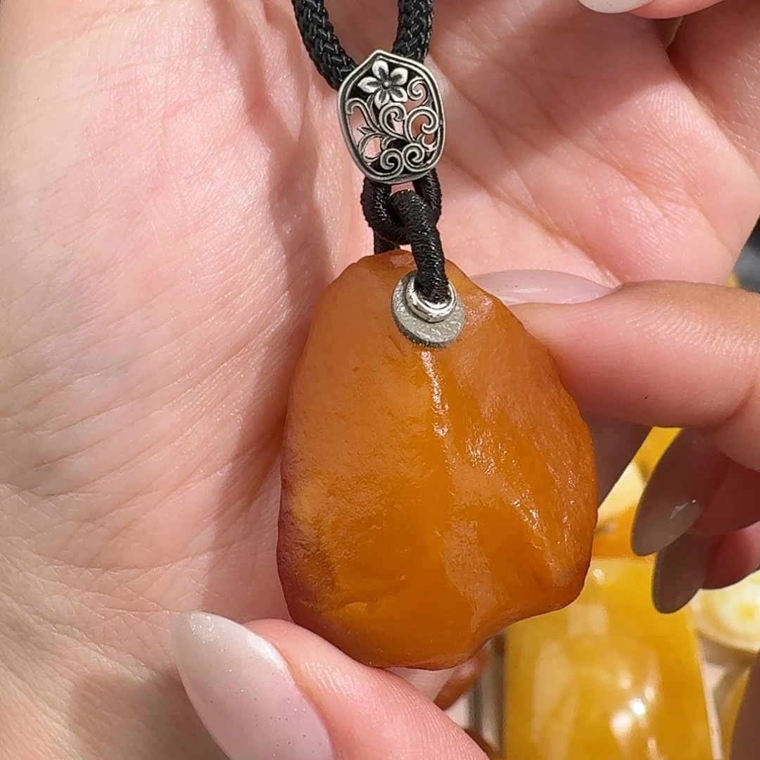 绿珀未镶嵌裸石我